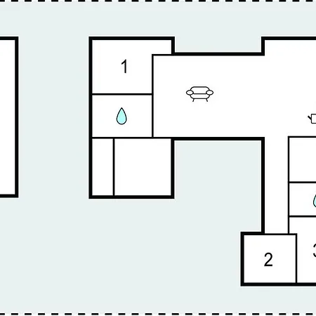 Дом отдыха 4 Bedroom Cozy In
